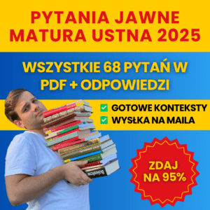 Opracowane pytania jawne matura 2025 PDF (odpowiedzi) notatki setka z polaka